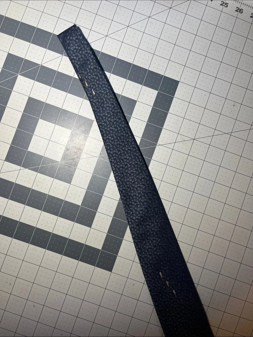 Pierre Cardin Deep Navy Textured Men's Tie
